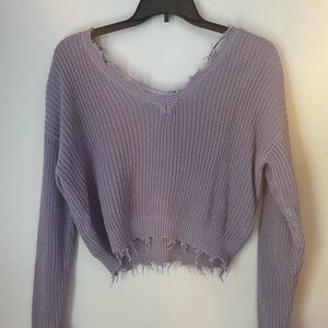 Forever 21 Cropped Sweater